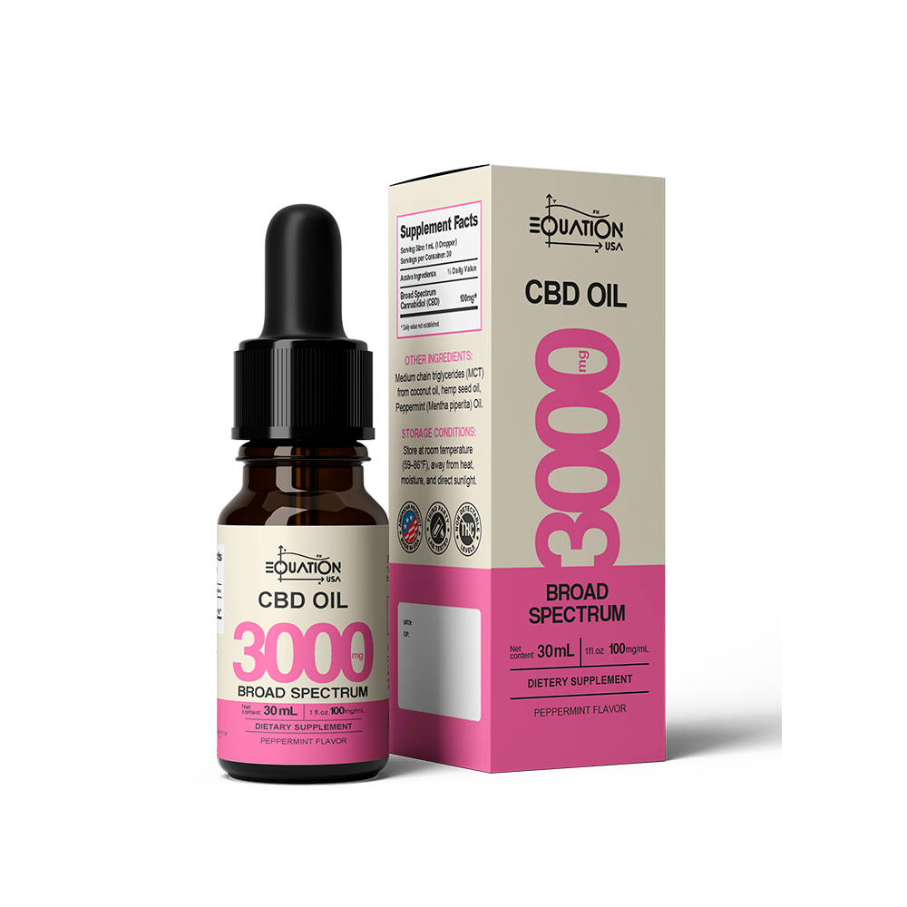 BROAD SPECTRUM 3000mg/30mL                  100mg of Broad Spectrum CBD per serving
