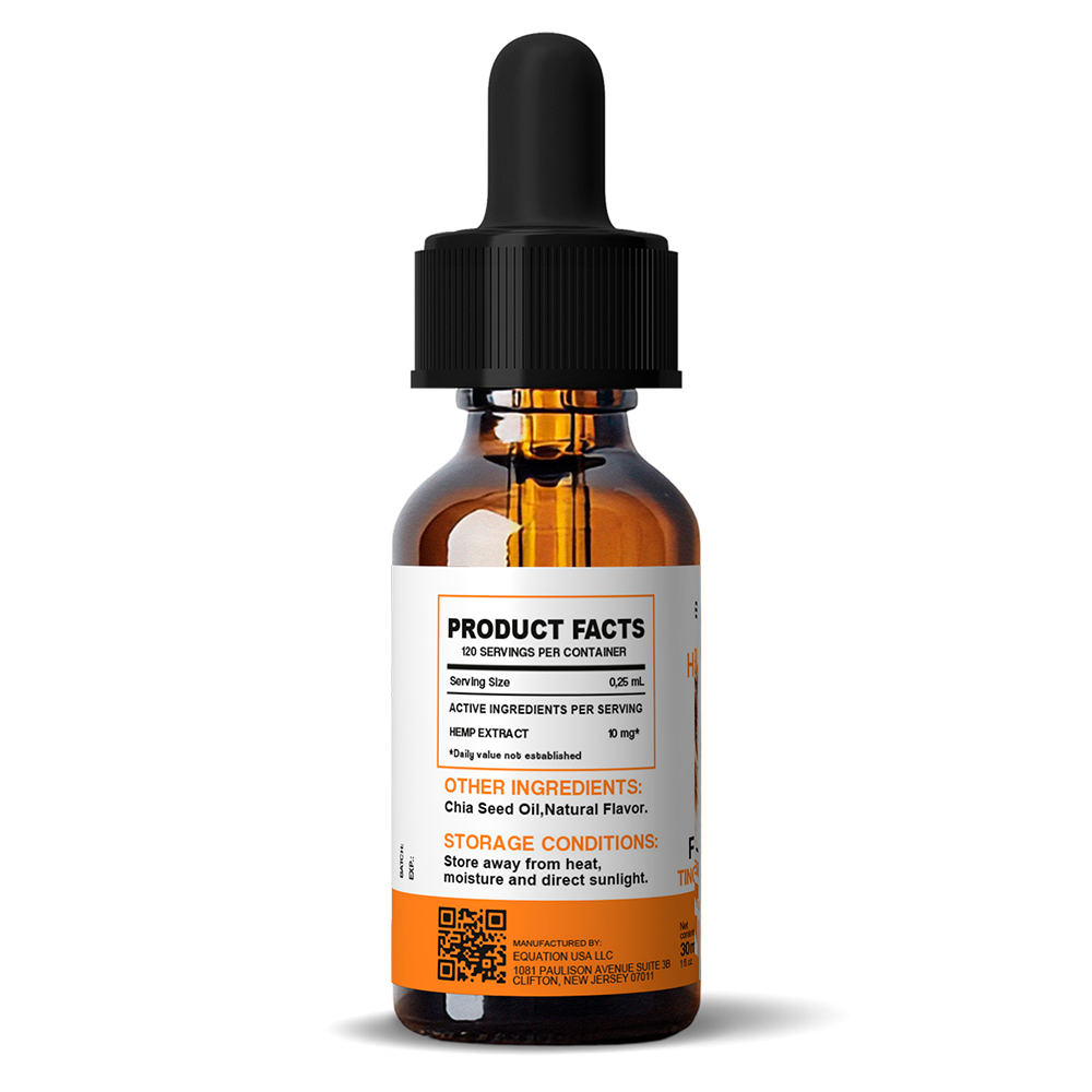 PET (MEDIUM DOGS) HEMP EXTRACT FULL SPECTRUM 1200mg/30mL