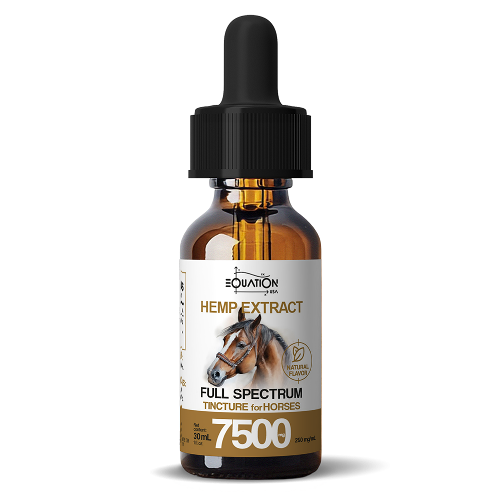 PET (FOR HORSES) HEMP EXTRACT FULL SPECTRUM  7500mg/30mL