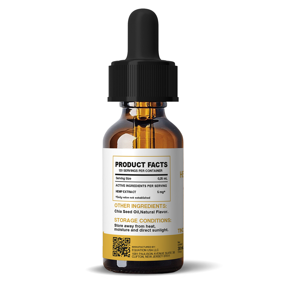 PET (SMALL DOGS ) HEMP EXTRACT ISOLATE 600mg/30mL