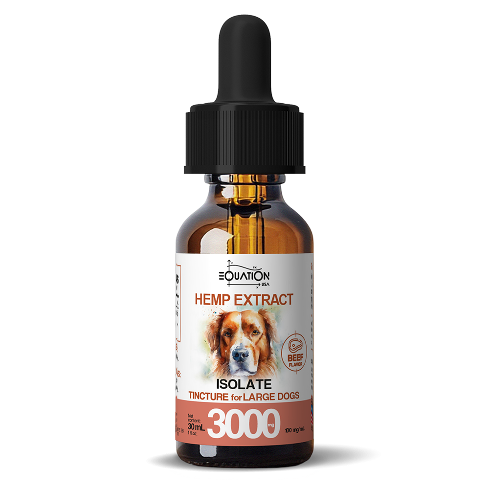 PET (LARGE DOGS ) HEMP EXTRACT ISOLATE 3000mg/30mL